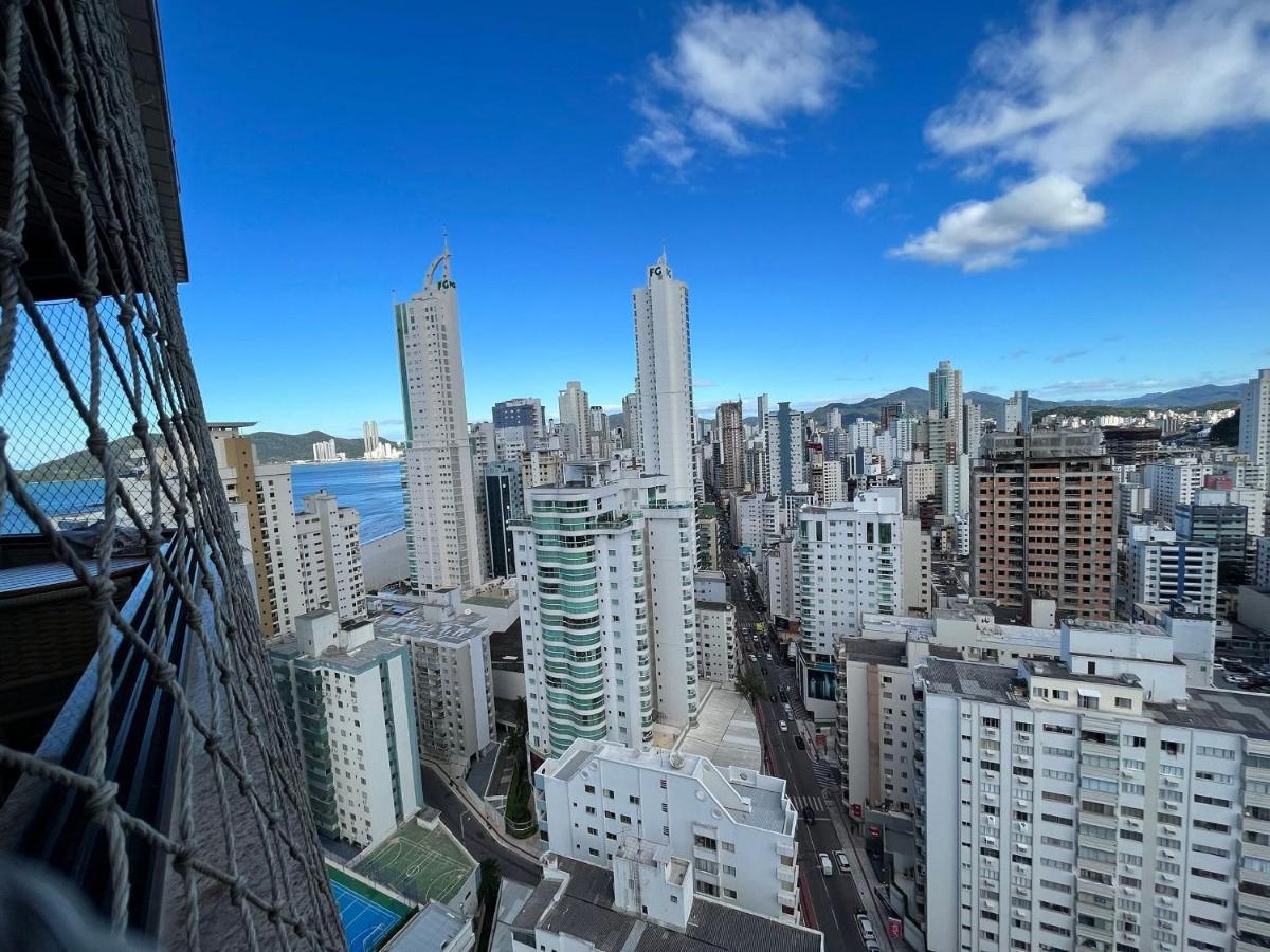 Ct01- Vista Mar| Telas Protecao| Churrasq, Garagem Balneario Camboriu Ngoại thất bức ảnh