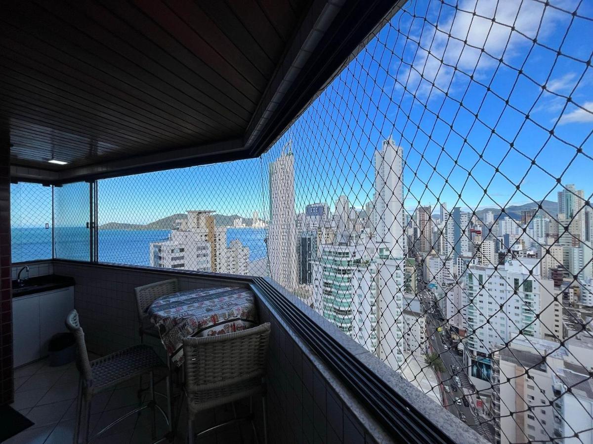 Ct01- Vista Mar| Telas Protecao| Churrasq, Garagem Balneario Camboriu Ngoại thất bức ảnh