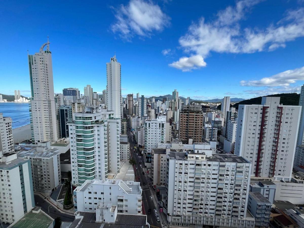 Ct01- Vista Mar| Telas Protecao| Churrasq, Garagem Balneario Camboriu Ngoại thất bức ảnh